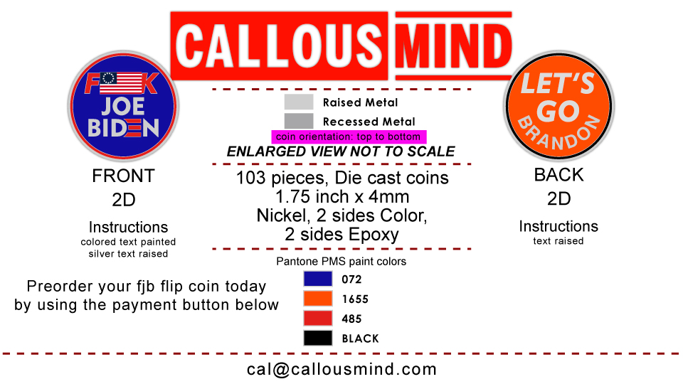 get your FJB commemorative coin Lets go Brandon commemorative coin